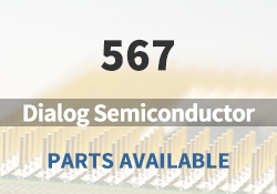 567 Dialog Semiconductor Parts Available