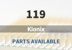 119 Kionix Parts Available