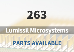 263 Lumissil Microsystems Parts Available