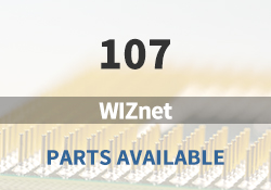107 WIZnet Parts Available